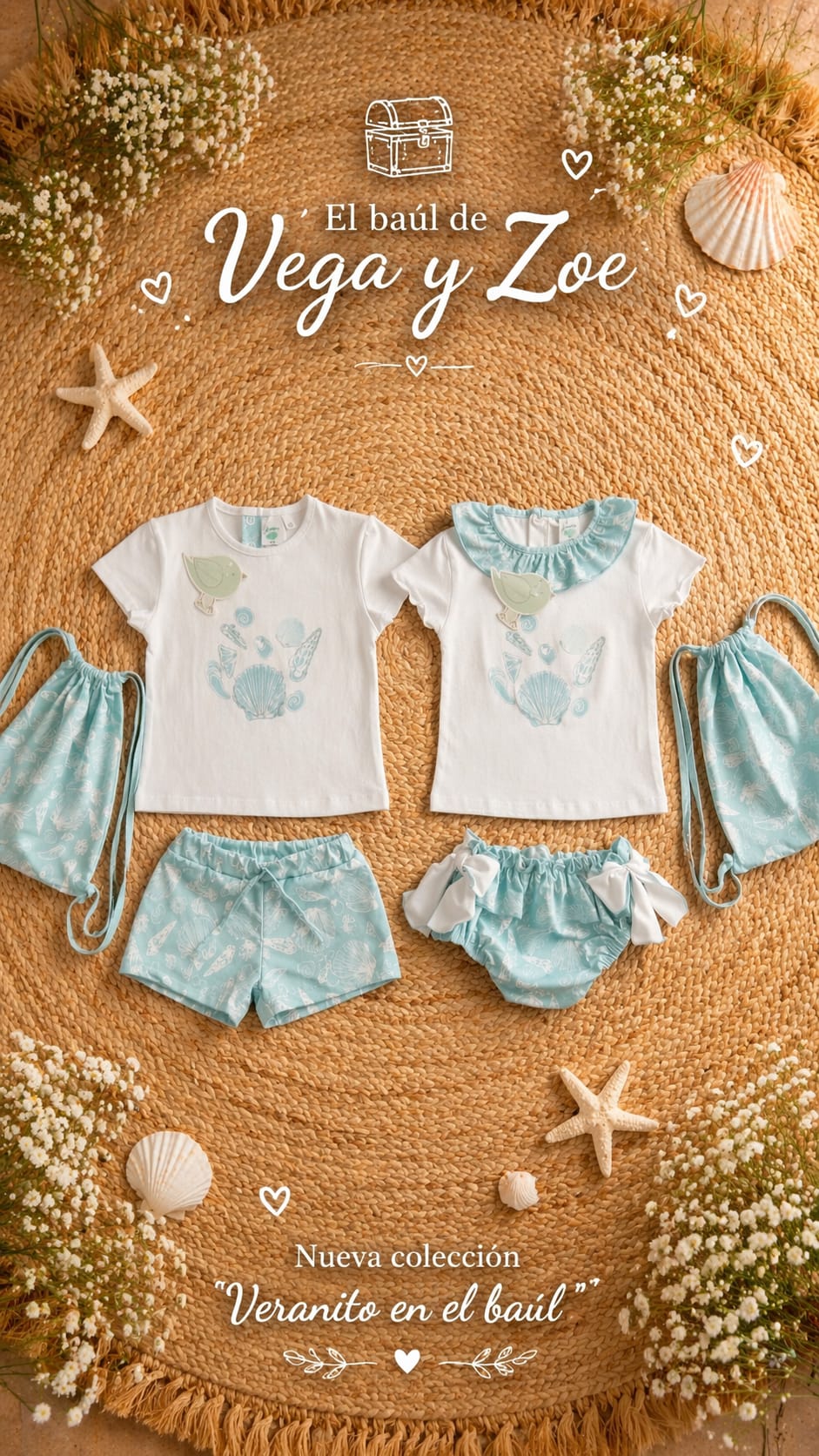 Nueva colección Veranito en el Baúl - El Baúl de Vega y Zoe