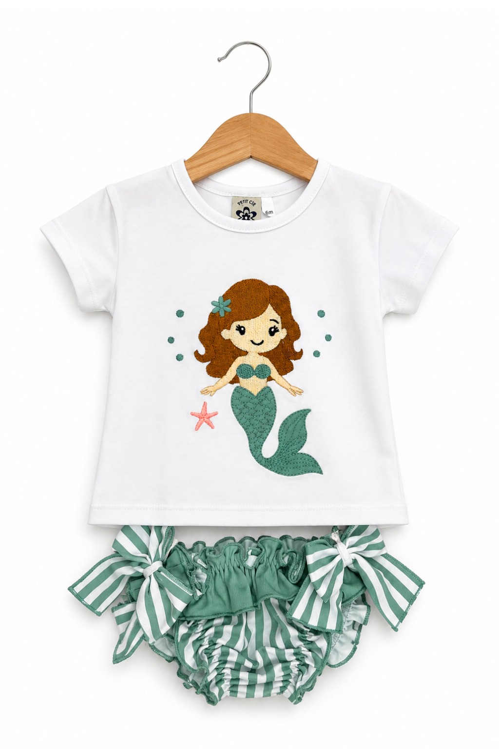 Conjunto sirena bebé niña